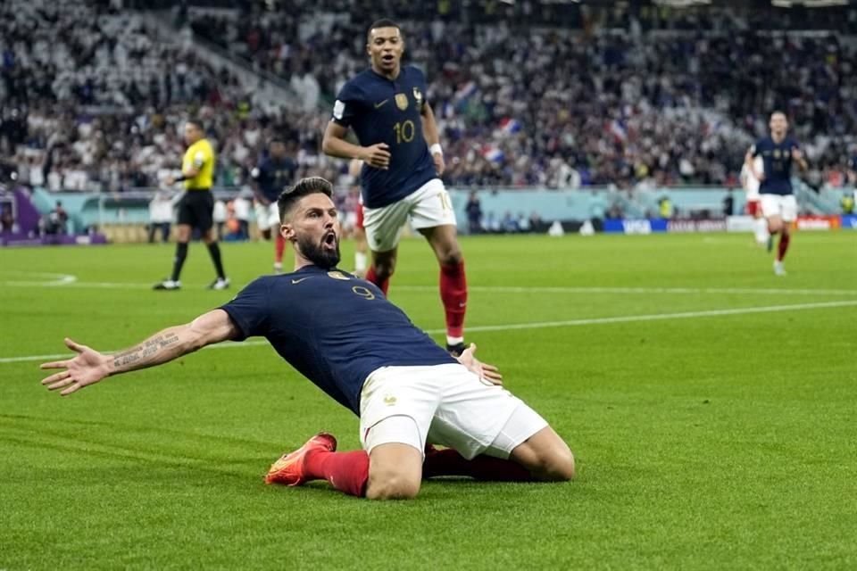 Olivier Giroud llegó a 52 goles para ser el máximo anotador de la Selección francesa.