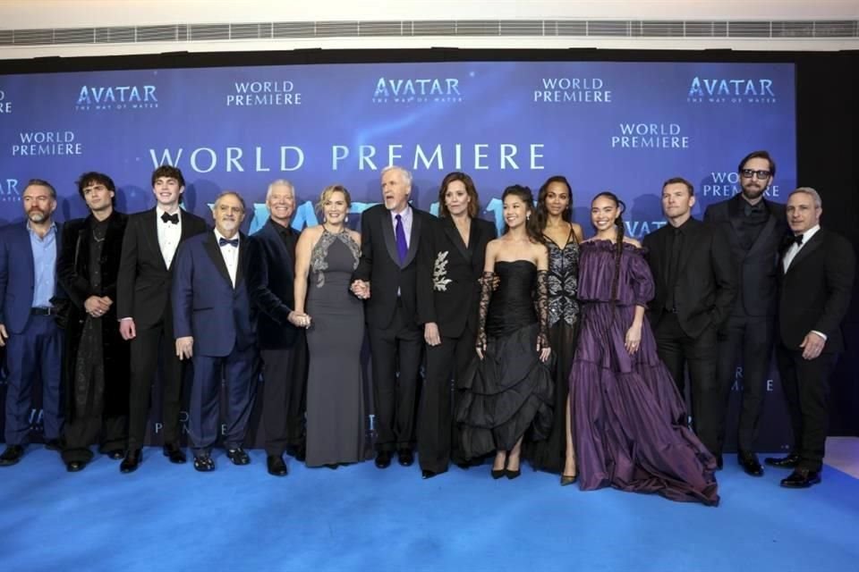 'Avatar: El Camino del Agua' tuvo su premiere mundial este martes en Londres.