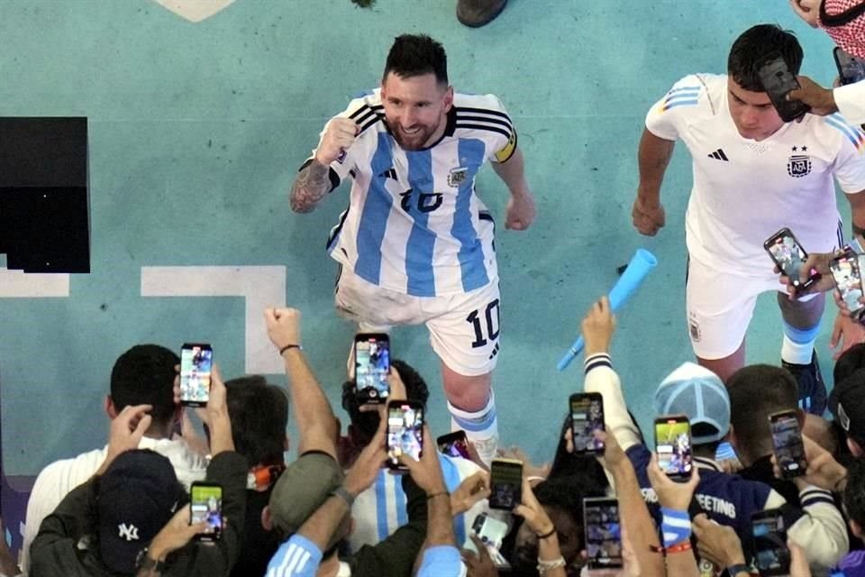 Lionel Messi se ilusiona con el título de Qatar 2022.