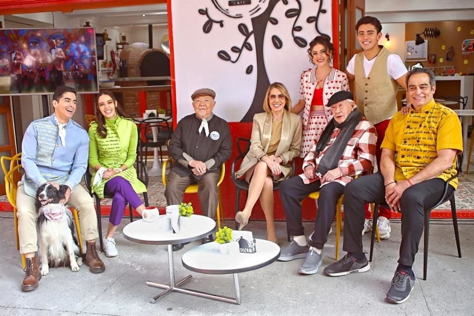 Pepe Valdivieso, Nuria Gil, Genoveva Martínez (productora) y Omar Fierro, listos para la temporada 13.