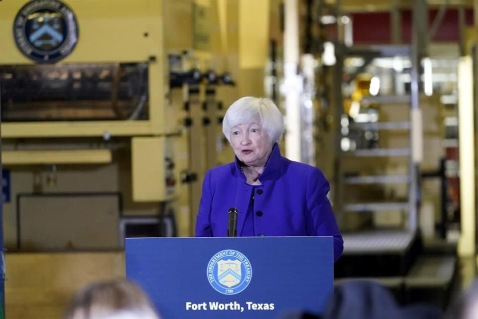 La secretaria del Tesoro, Janet Yellen, instó al Congreso a actuar rápidamente para proteger la garantía plena de Estados Unidos.