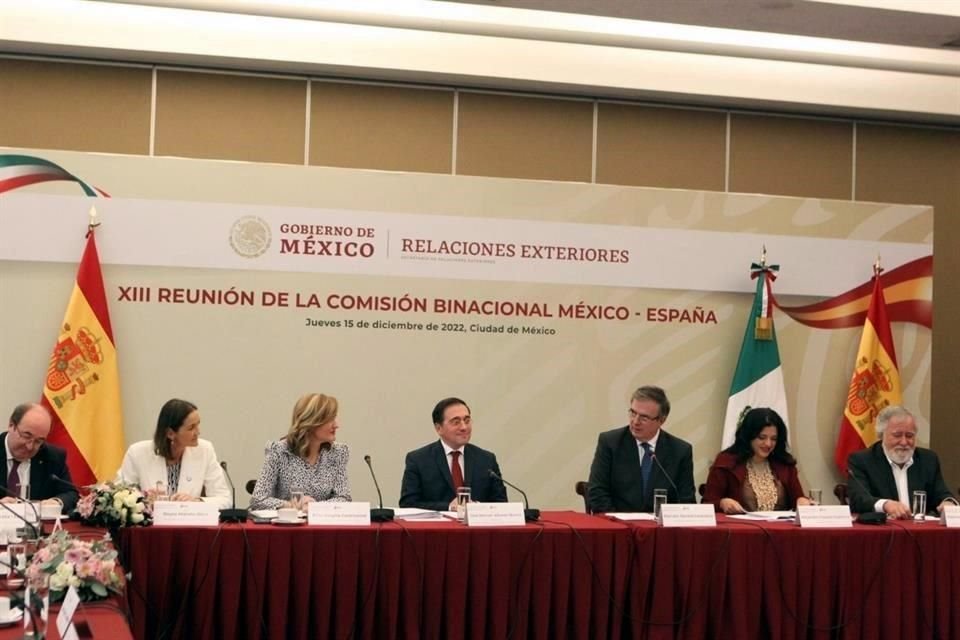 Los cancilleres de España y México relanzaron relaciones entre ambos países después de 10 meses.