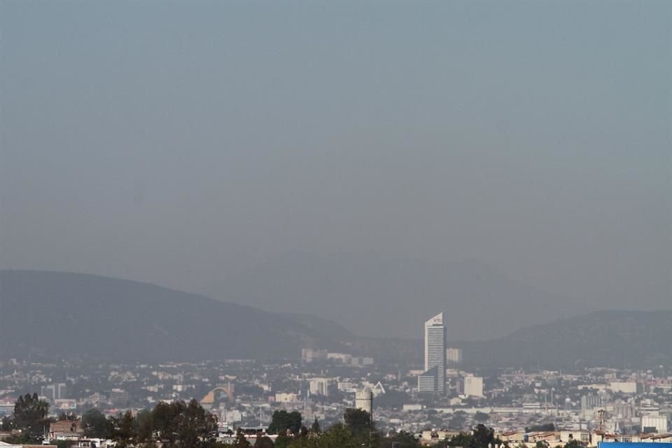 El Loma Dorada la Semadet activó una precontingencia atmosférica debido a los altos niveles de PM10, 126 Imeca.