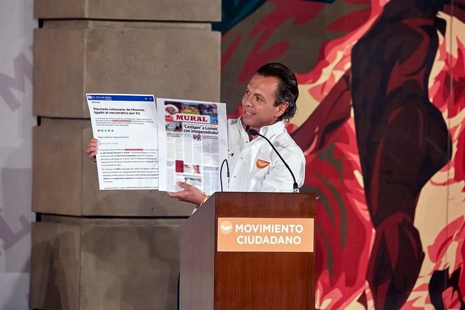 A Lomelí le cuestionaron sobre la venta de medicamentos al Gobierno Federal y si tiene algún vínculo con el crimen organizado.