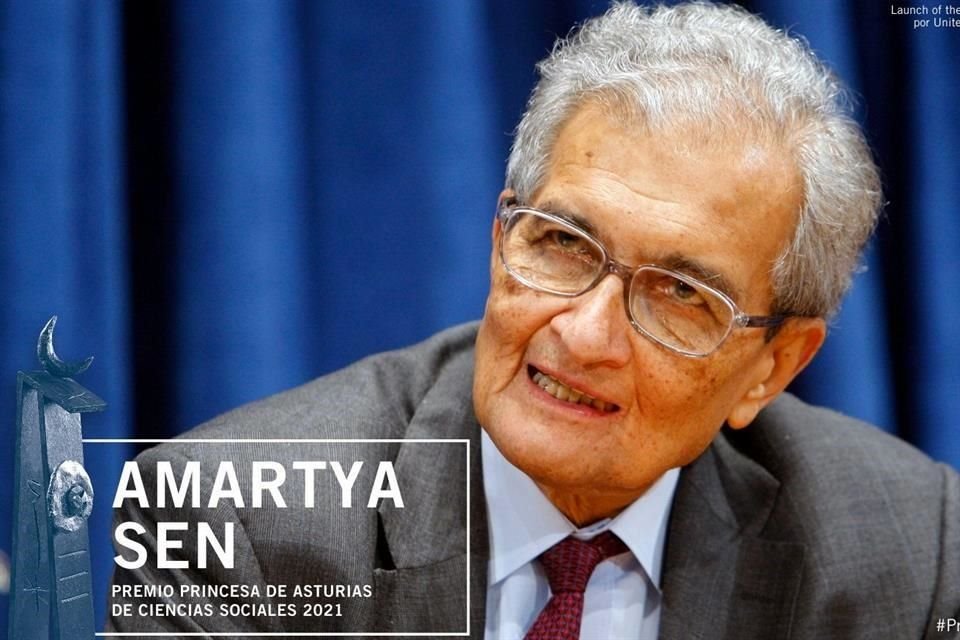 El economista Amartya Sen fue galardonado con el Premio Princesa de Asturias de Ciencias Sociales 2021.