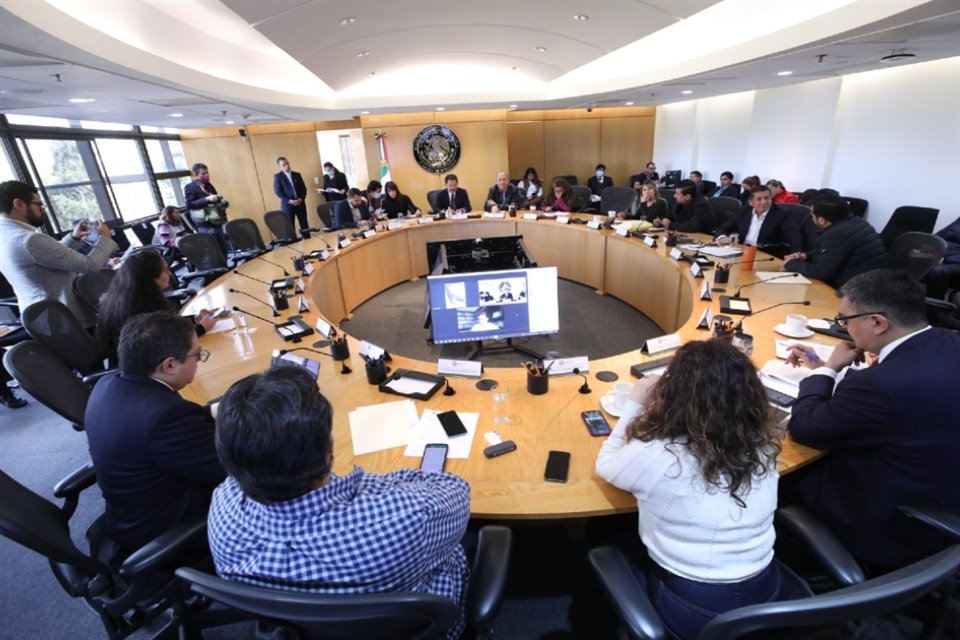 La sesión de la Junta de Coordinación Política duró apenas 10 minutos.