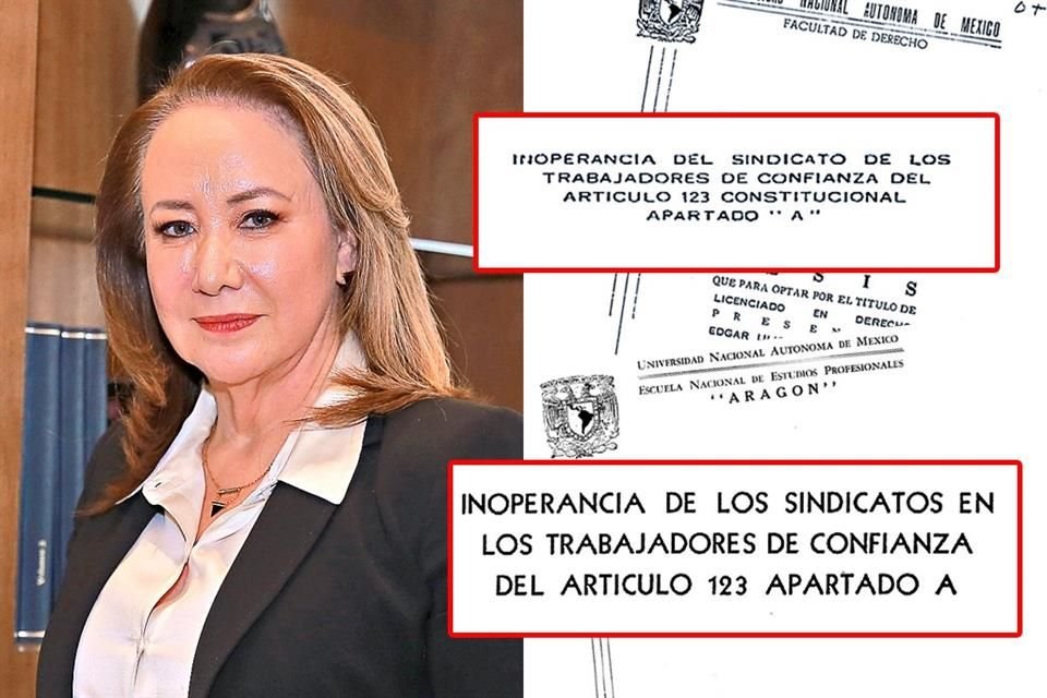 Ministra Yasmín Esquivel habría plagiado tesis en 1987 para obtener Licenciatura en Derecho.