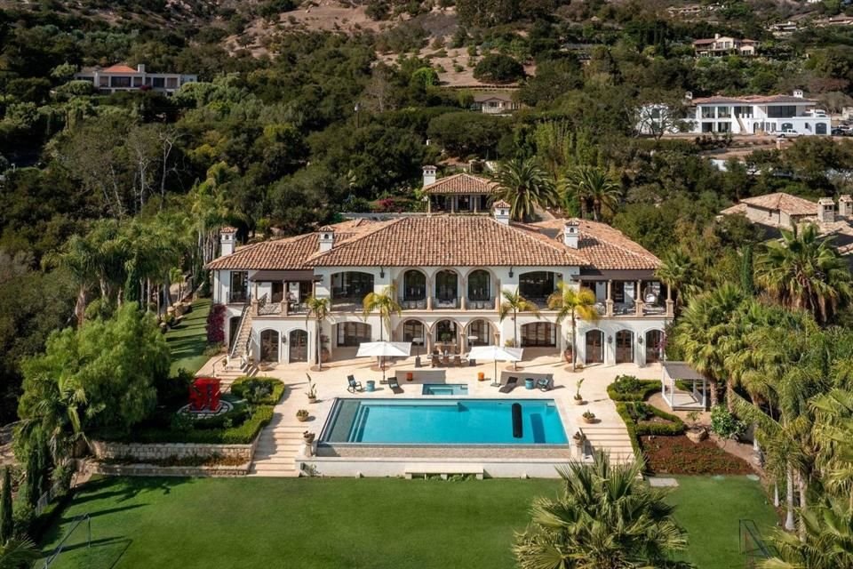 La mansión se ubica en Montecito, California y está a la venta por 35 mdd.