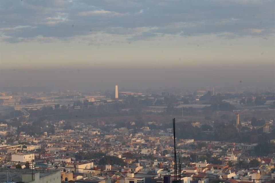 Los contaminantes se han alojado hacia el oriente y sur del Área Metropolitana de Guadalajara.