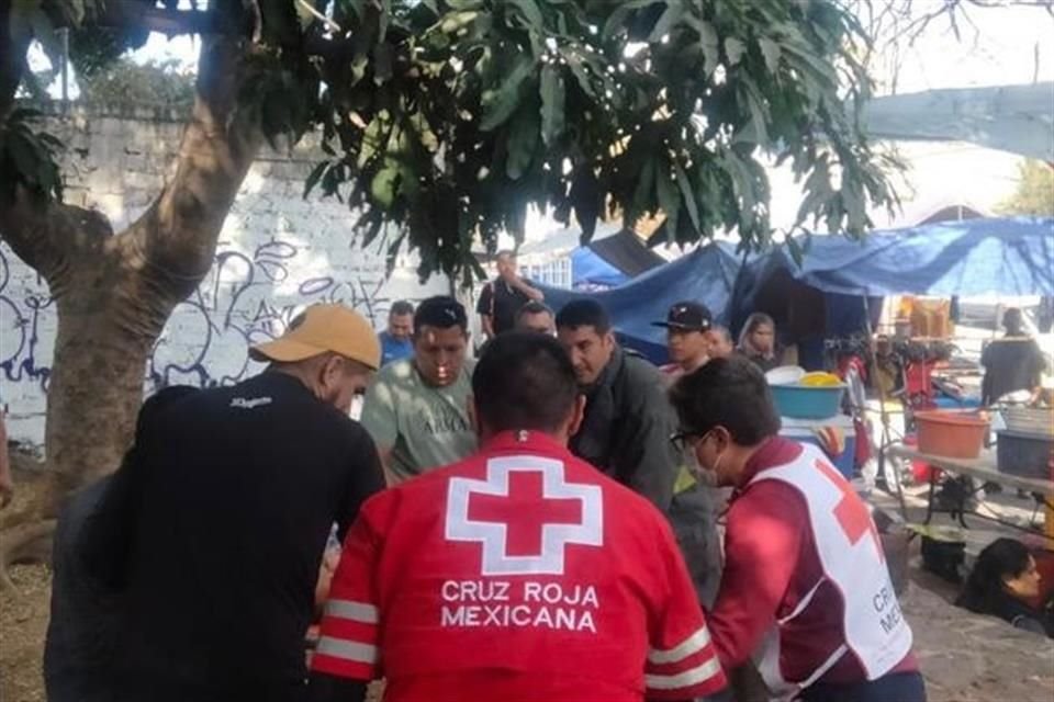 Los hechos ocurrieron en el tianguis ubicado en calles de la Colonia La Penal, en Guadalajara.