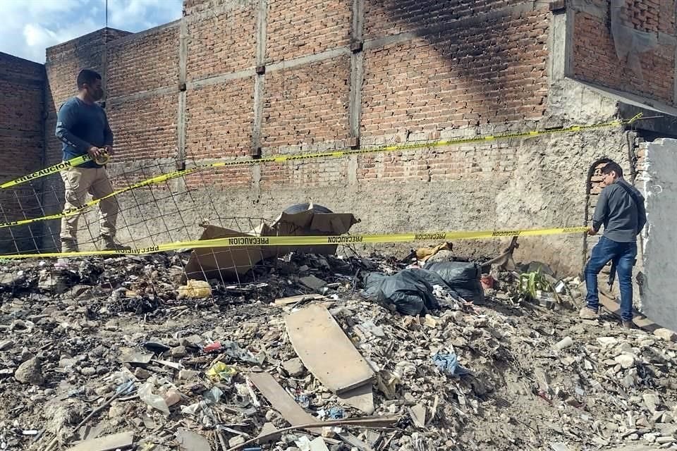 El sujeto fue detenido en el interior de un terreno baldío ubicado en calles de la Colonia Basilio Vadillo.