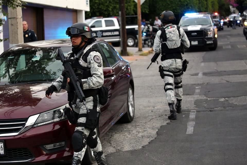 Jalisco es el segundo estado con mayor presencia de la Guardia Nacional, pero no se refleja en su capacidad para sacar de circulación armas.