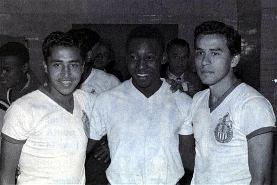 'Pelé', durante su paso por Guadalajara, en 1970.