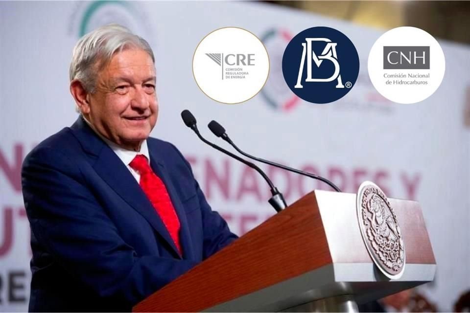 AMLO empieza el año con más pendientes en organismos autónomos ya que no ha nombrado sustitutos para vacantes en Banxico, CNH y CRE.