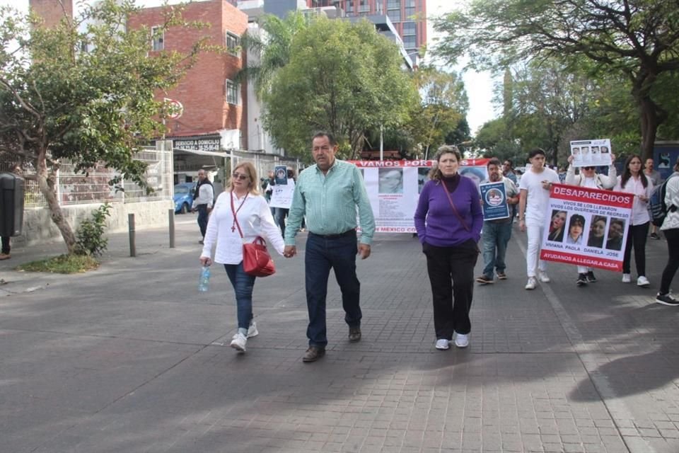 Fueron cerca de 150 habitantes de Colotlán quienes se manifestaron en Guadalajara.