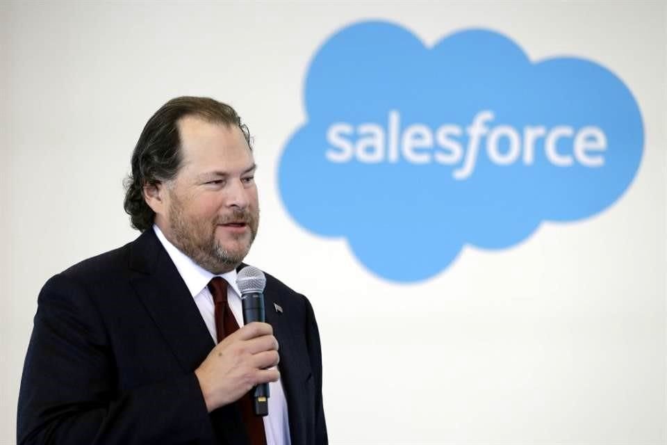 Marc Benioff, presidente ejecutivo de Salesforce.