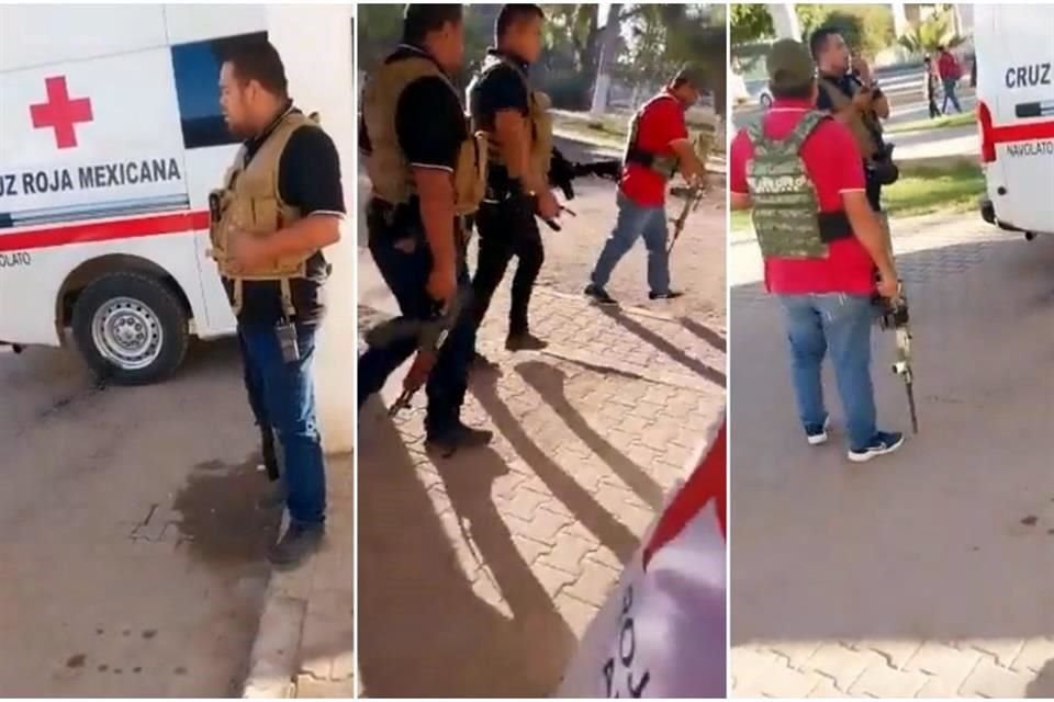 Supuestos sicarios del Cártel de Sinaloa sustrajeron ambulancias y secuestraron a médicos para atender a heridos.