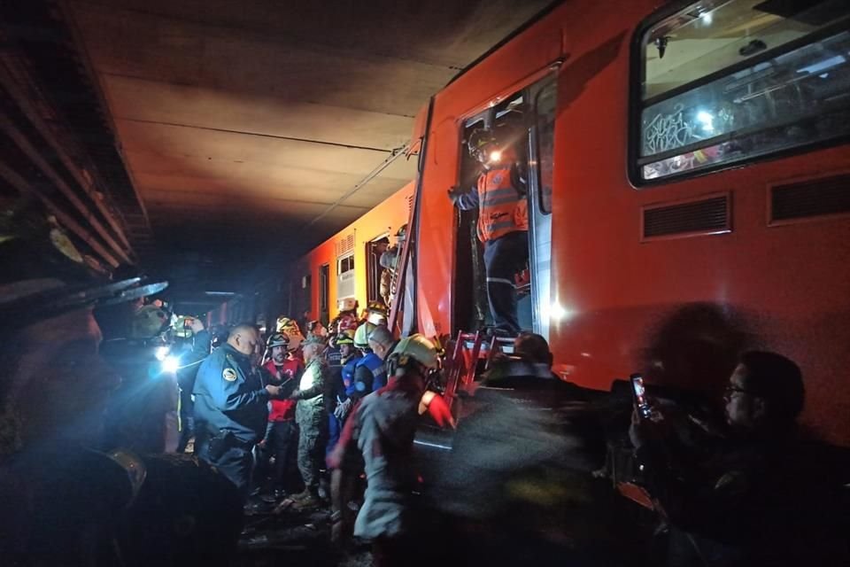 Los usuarios buscaron salir de la zona siniestrada por sus propios medios.