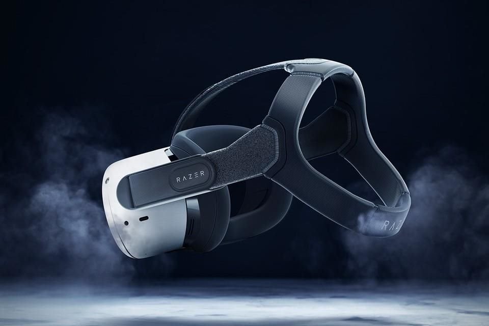 Los accesorios para el visor Meta Quest 2 constan de un sistema de correa ajustable para la cabeza de y una cubierta facial.