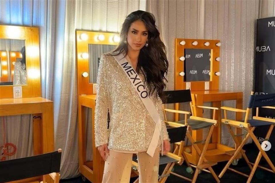 Irma Miranda, quien representaba a México, no llegó a la siguiente ronda de Miss Universo 2022.