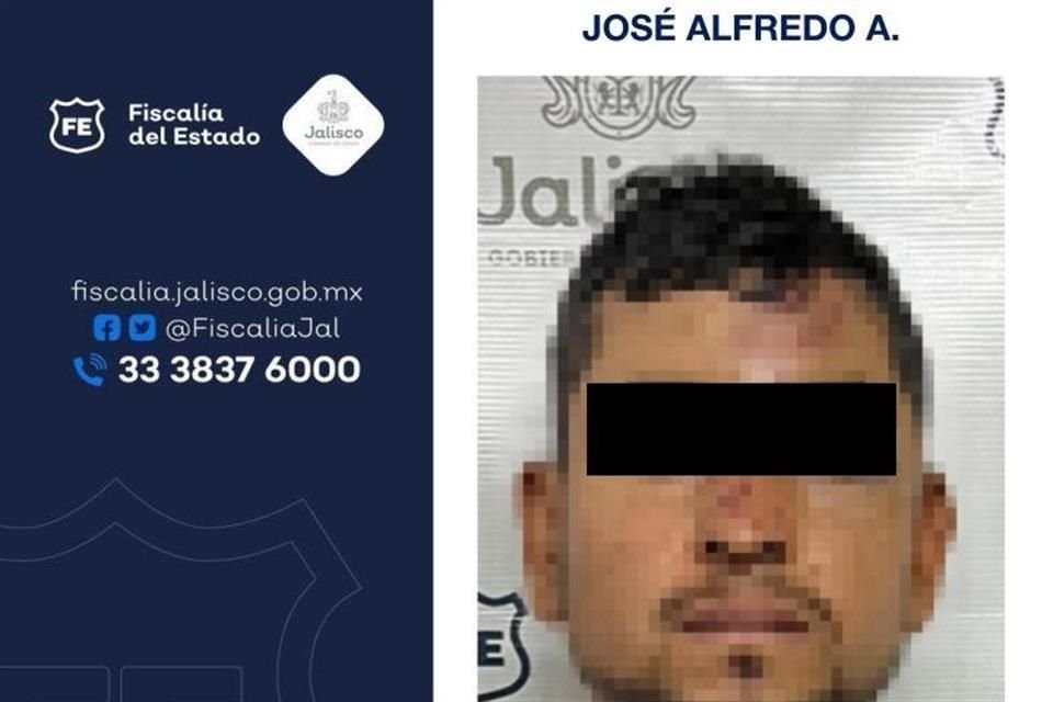 José Alfredo 'A' fue detenido y vinculado a un proceso penal.