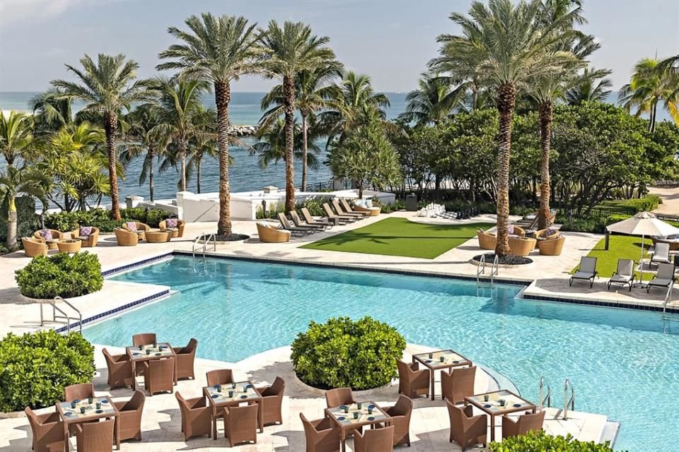 En The Ritz-Carlton Bal Harbour abundan los espacios para el hedonismo.