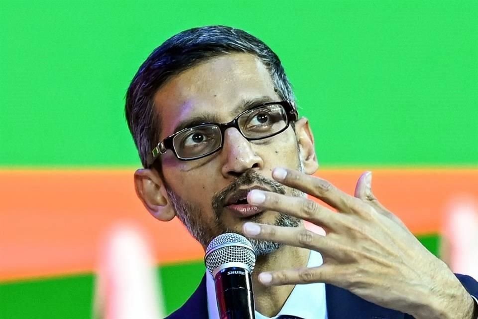 Sundar Pichai, presidente ejecutivo de Alphabet, la matriz de Google.