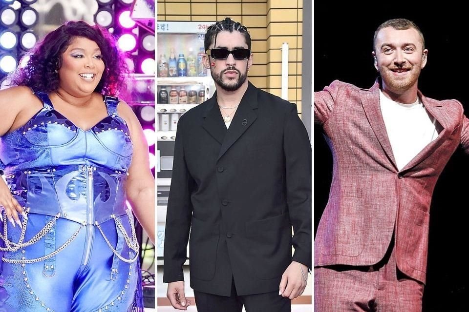 La Academia de la Grabación confirmó a Bad Bunny, Lizzo y Sam Smith como parte de los números musicales de los Grammy 2023.