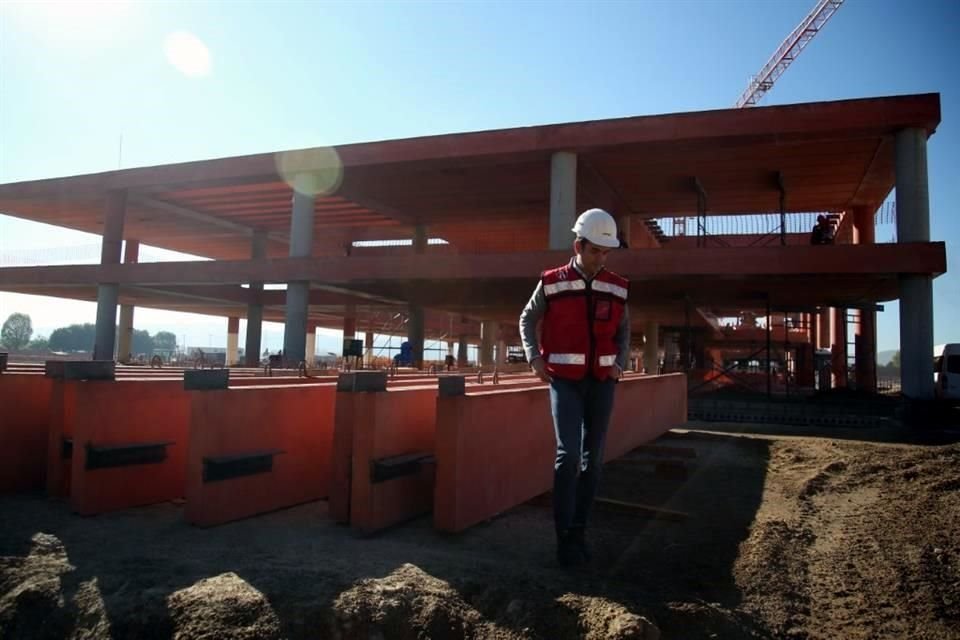 José Riestra supervisó la obra.