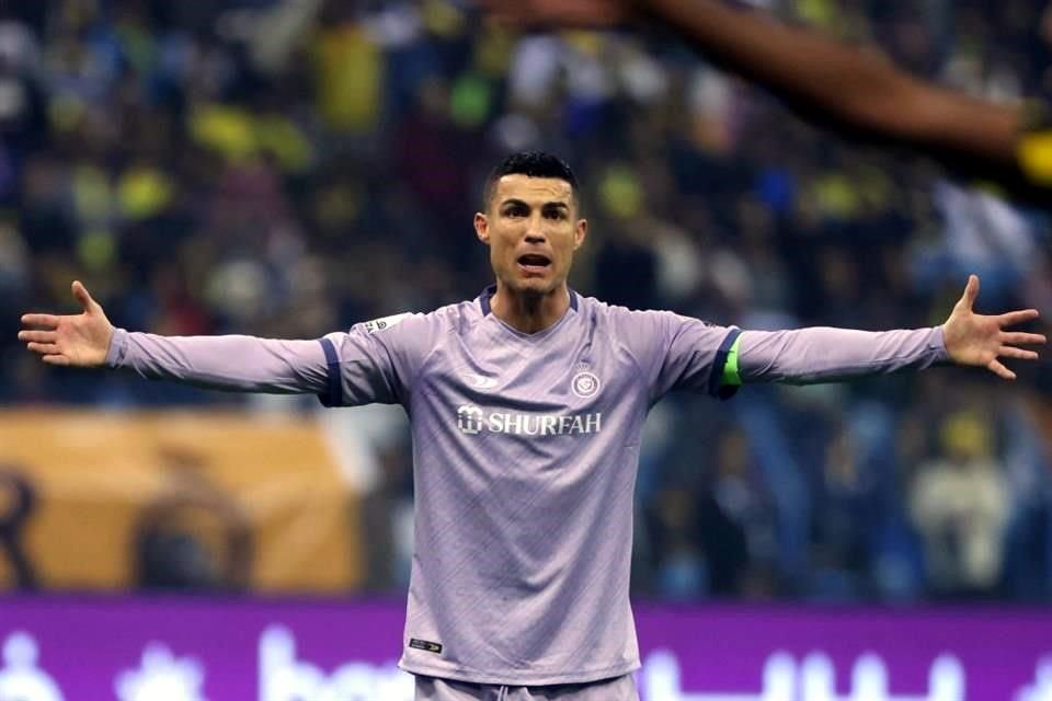 El primer título de Cristiano en Arabia tendrá que esperar.