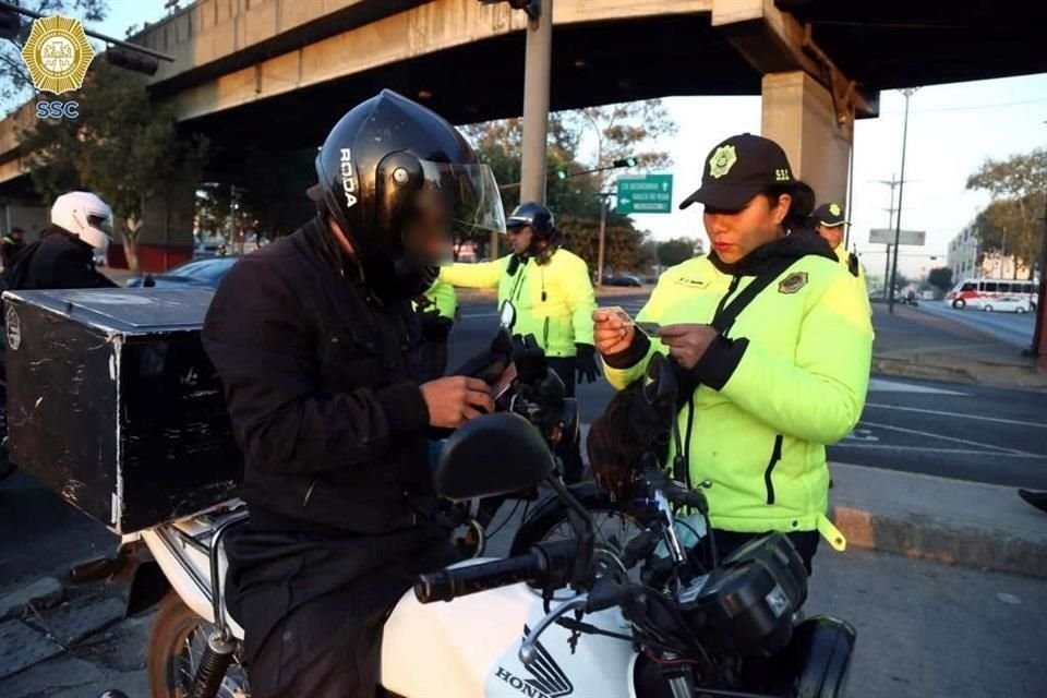 Un total de 22 motocicletas fueron llevadas al depósito vehicular, mientras que aplicaron 58 infracciones en el segundo día de operativo.