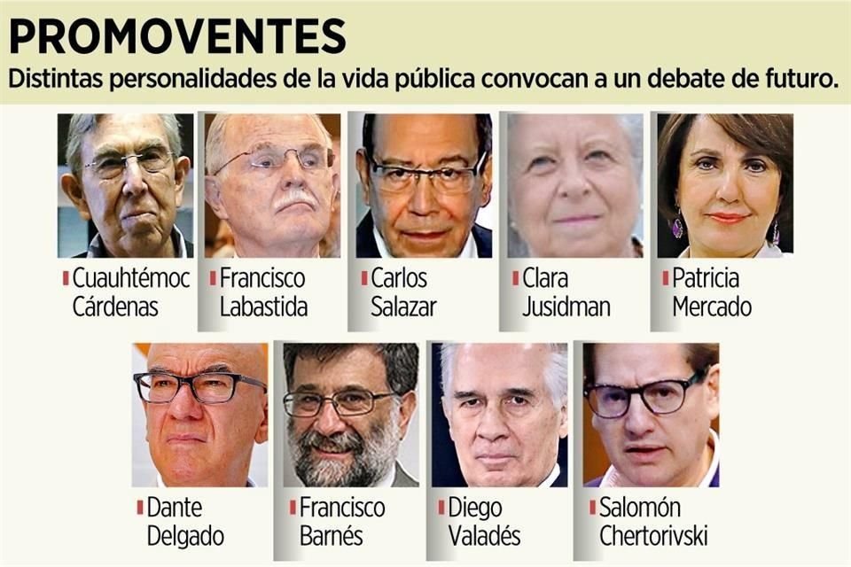 Distintas personalidades de la vida pblica convocan a un debate de futuro.