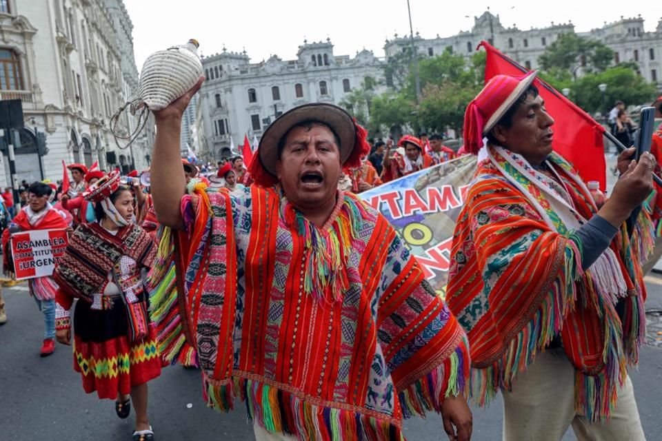 Familiares de fallecidos en las protestas contra se movilizaron el fin de semana.