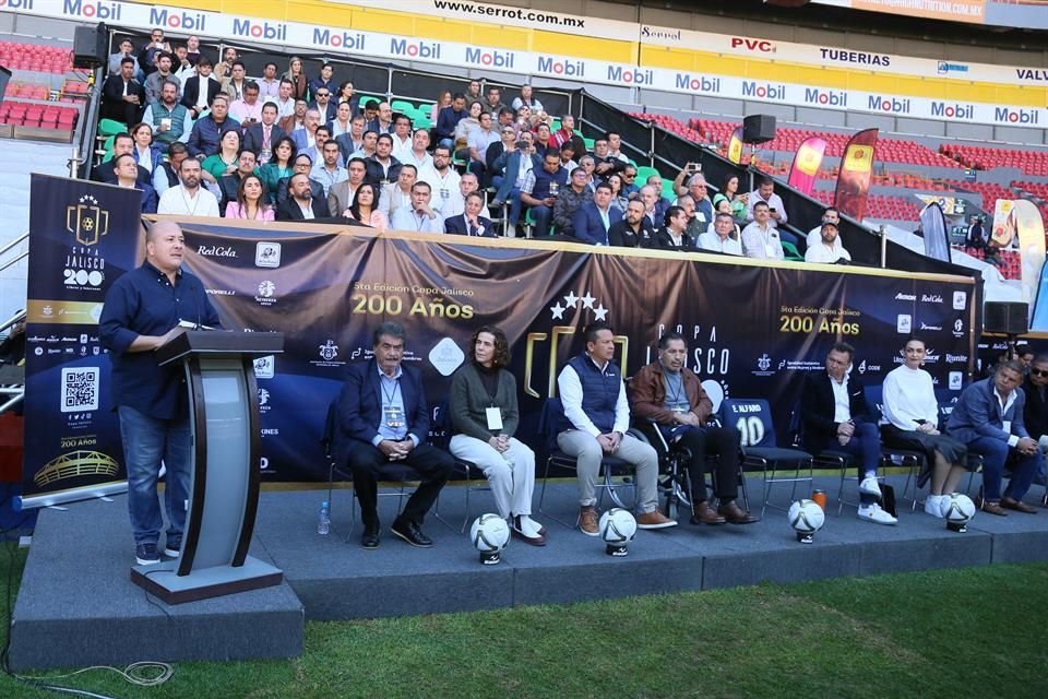 El Gobernador de Jalisco, Enrique Alfaro, participó en la presentación de la quinta edición de la Rueda de Prensa.