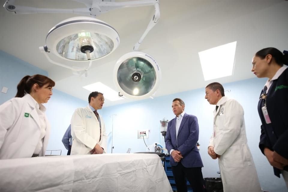 Autoridades destacaron que luego de la rehabilitación, se incrementará la capacidad para hacer cirugías en el hospital.