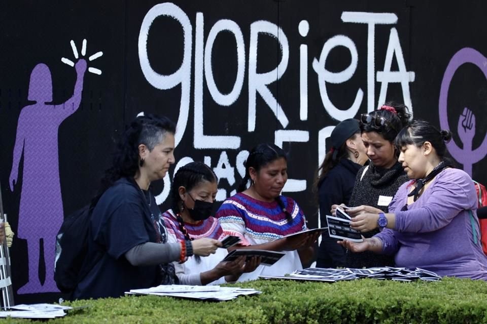 El Gobierno capitalino promueve la instalación de la Joven de Amajac en la Glorieta.