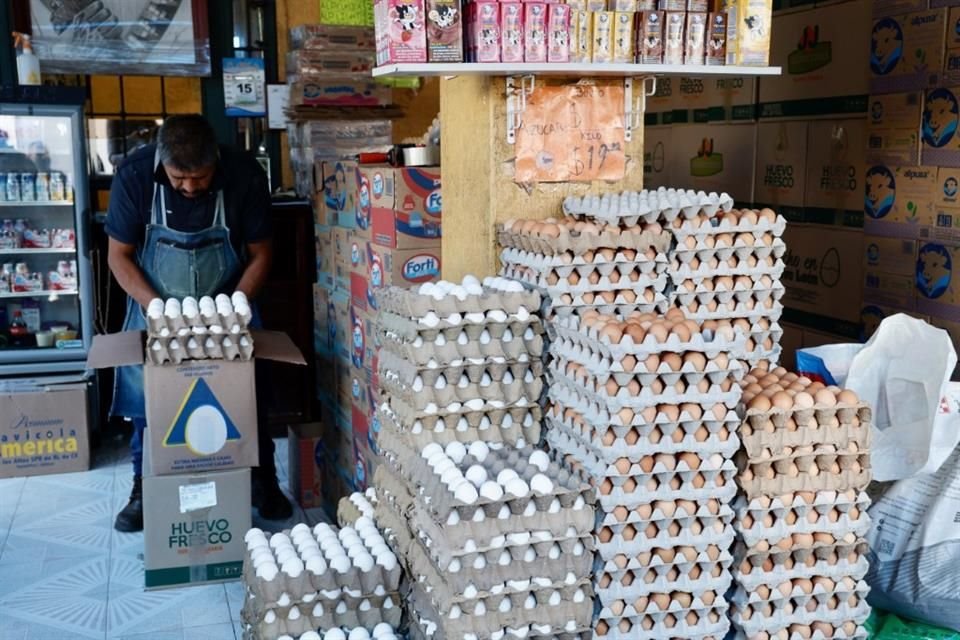 Guadalajara llegó a la tasa más alta de inflación en más de dos décadas y las principales alzas son en alimentos como el huevo y jitomate.