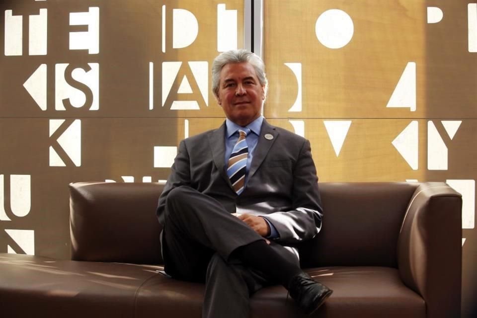 El presidente del Consejo Mexicano de Comercio Exterior de Occidente (COMCE), Miguel Ángel Landeros.