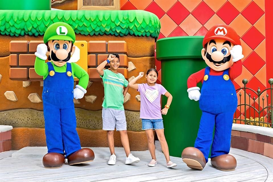 Las aventuras de Mario Bros. llegaron a los Universal Studios Hollywoood con su nueva zona temática: Super Nintendo World.