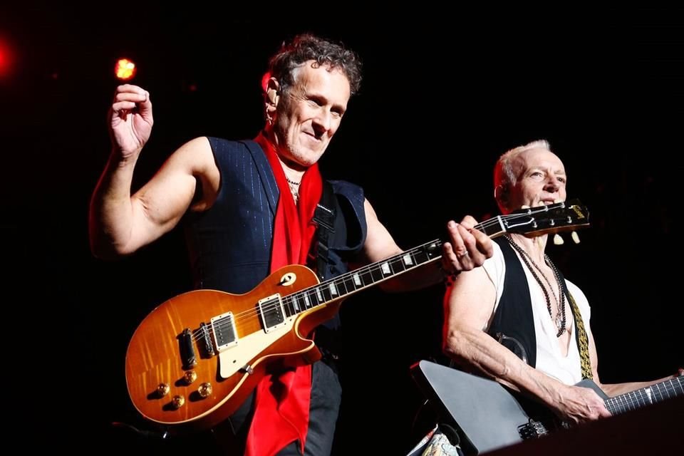 Vivian Campbell y Phil Collen.