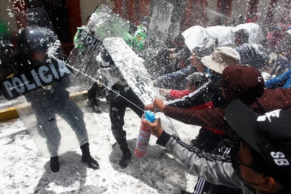 La movilización inició en memoria a los muertos en las protestas contra Boluarte.