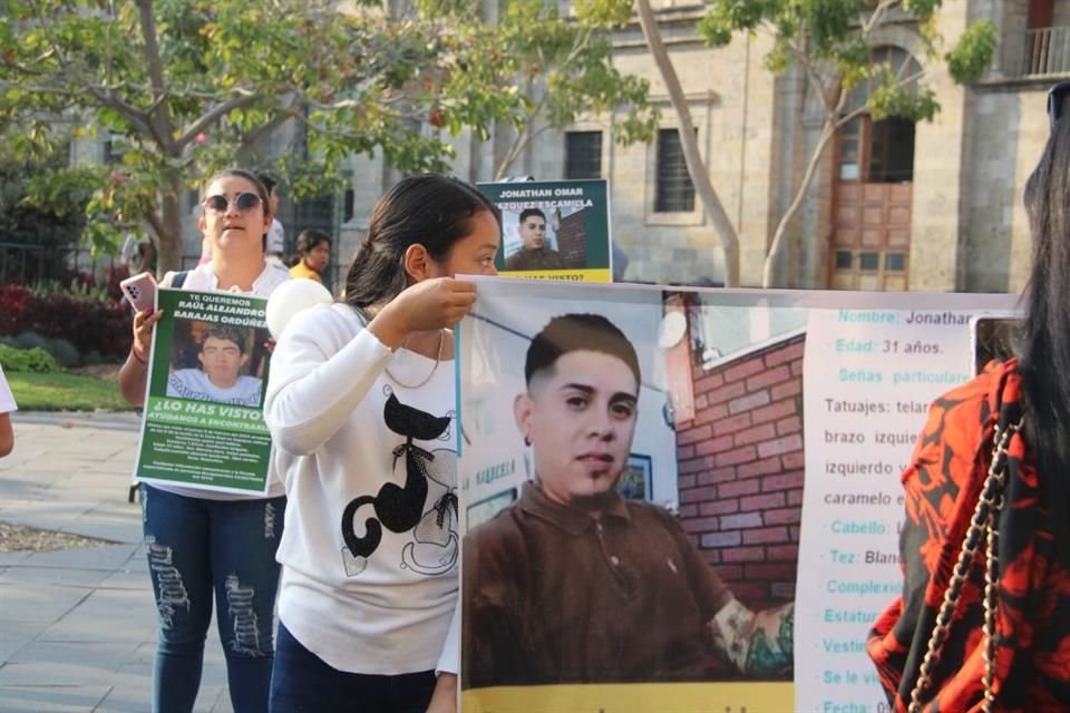 Los tres jóvenes desaparecieron el 9 de febrero en la Zona Real, de Zapopan.