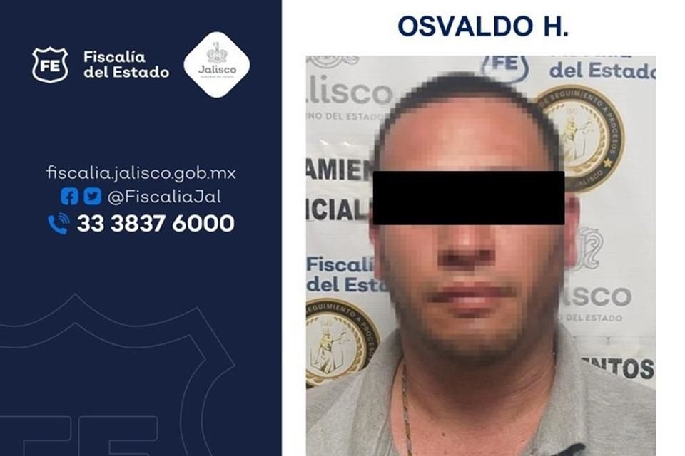 Osvaldo 'H' fue detenido el 19 de febrero por la desaparición y asesinato de los hermanos González Moreno en 2021.