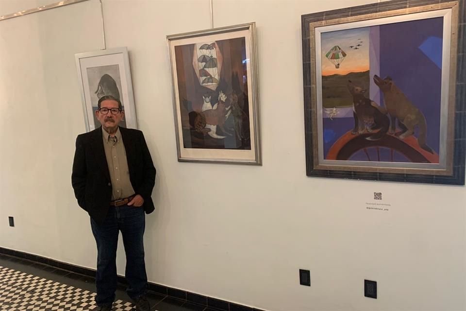El artista tapatío Luis Valsoto expone una muestra de su trabajo más reciente en la galería Bruna.