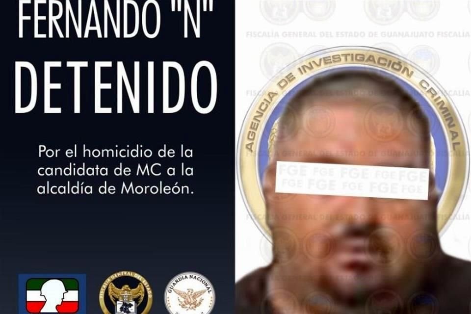 Al detenerlo, el hombre tenía en su poder armas largas, un fusil, un arma de fuego corta y  cargadores.