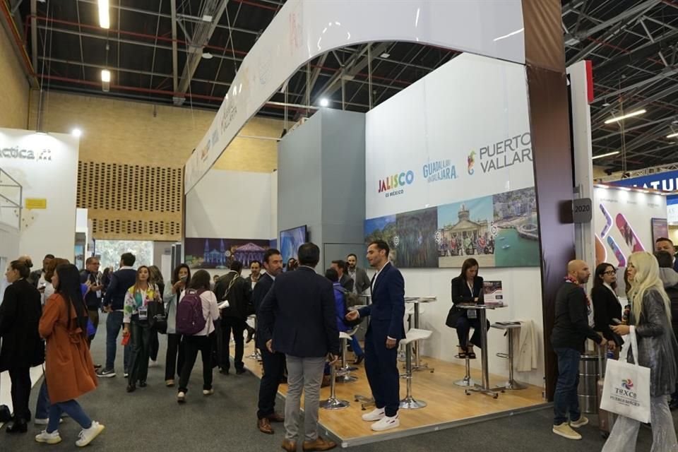 Jalisco tuvo su propio stand en la Feria Internacional Vitrina Turística de la Asociación Colombiana de Viaje y Turismo 2023.