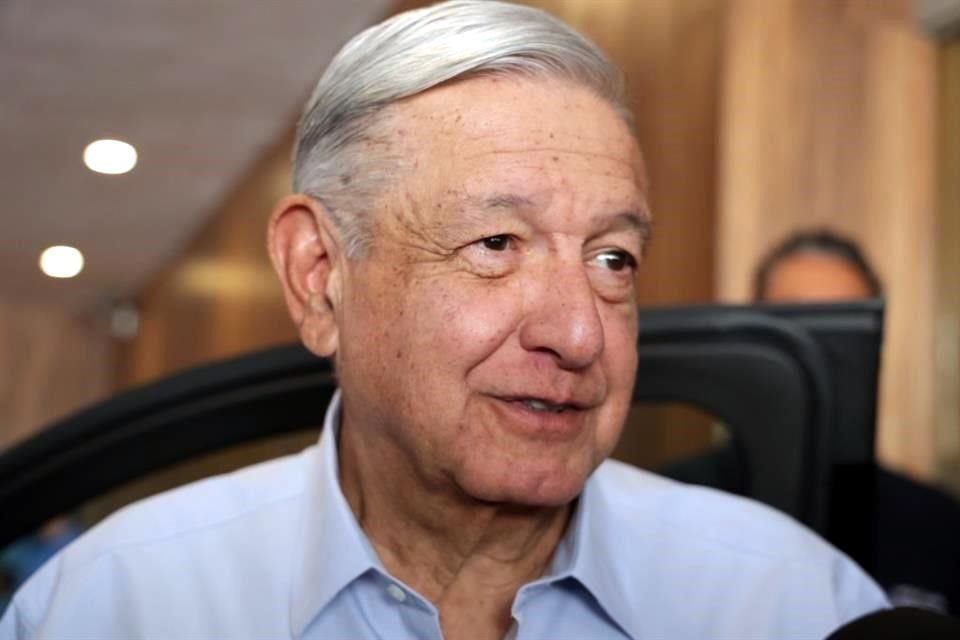 El Presidente Andrés Manuel López Obrador.