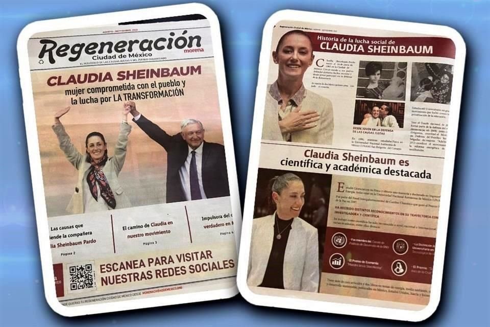 El dirigente nacional reconoció que aún desconocen que morenista clonaron el diseño del periódico interno 'Regeneración'.