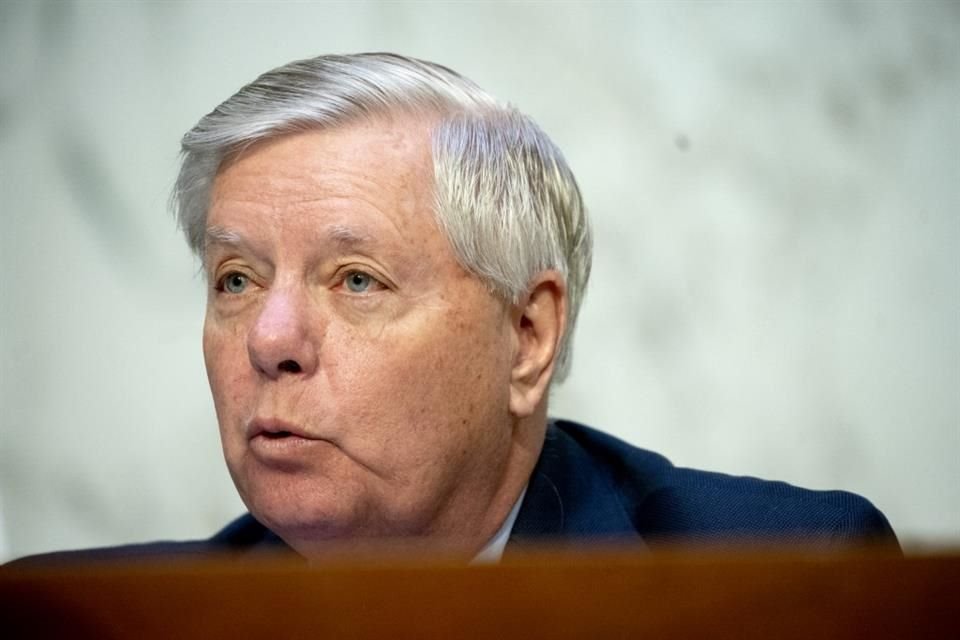 El senador Lindsey Graham durante una audiencia el 1 de marzo de 2023.