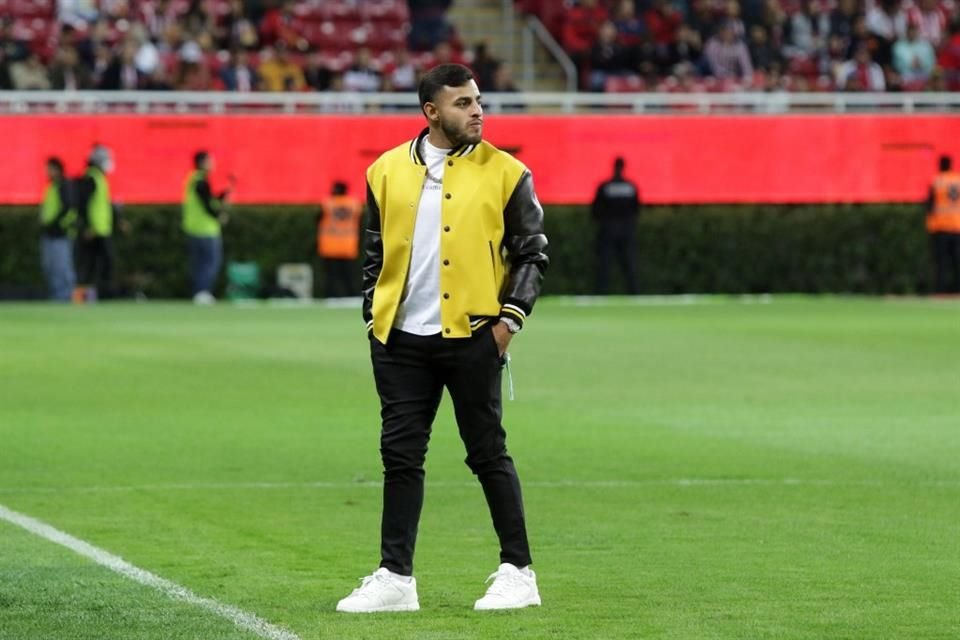 Alexis Vega no se ha perdido la actividad de Chivas en el Estadio Akron.
